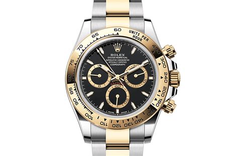 Jam tangan Cosmograph Daytona Rolex: Oystersteel dan emas .